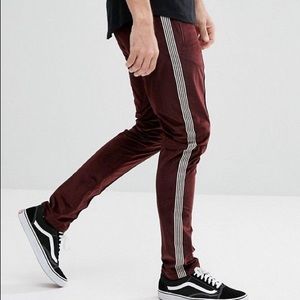 Asos Men’s Velvet Joggers